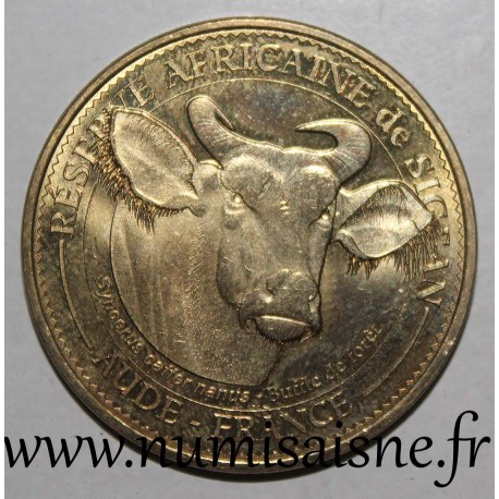 County  11 - SIGEAN - AFRICAN RESERVE - BUFFLES - Monnaie de Paris - 2015