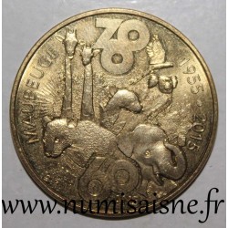 County 59 - MAUBEUGE - ZOO - 60 YEARS - Monnaie de Paris - 2015