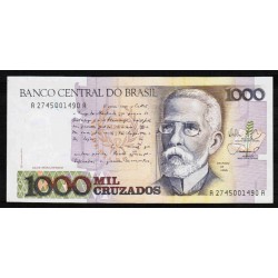 BRESIL - PICK 213 b - 1 000 CRUZADOS - (1988) - SIGN 26