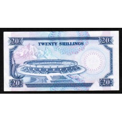 KENYA - PICK 25 e - 20 SHILLINGS - 02/01/1992