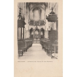 52000 - CHAUMONT - INTÉRIEUR DE L'ÉGLISE SAINT JEAN BAPTISTE