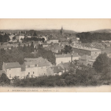 KOMITAT 52400 - BOURBONNE-LES-BAINS - PANORAMA