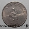 GUERNESEY - KM 23 - 5 NEW PENCE 1968 - Lys