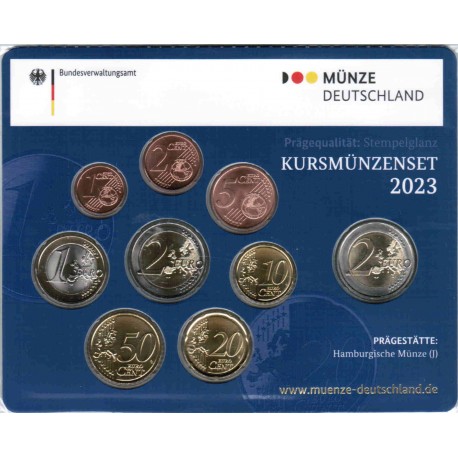 GERMANY - MINTSET BU 2023 - J - 5.88 EUROS