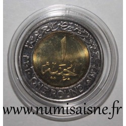 EGYPTE - KM 940 a - 1 POUND 2010 - Trésors des pharaons - Bracelet d'or de la reine Ahhotep