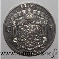 BELGIEN - KM 156 - 10 FRANCS 1974 - Flämische Legende - BAUDOIN 1ER