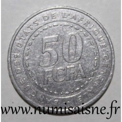 ÉTATS DE L'AFRIQUE CENTRALE - KM 21 - 50 FRANCS 2006