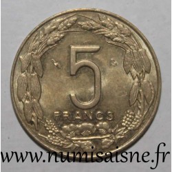 ÉTATS DE L'AFRIQUE CENTRALE - KM 7 - 5 FRANCS 2003