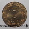 ÉTATS DE L'AFRIQUE CENTRALE - KM 7 - 5 FRANCS 1985 - Élans de Derby