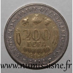 ÉTATS DE L'AFRIQUE DE L'OUEST - KM 14 - 200 FRANCS 2003