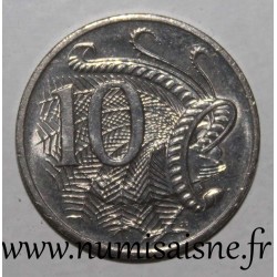 AUSTRALIE - KM 402 - 10 CENTS 2003 - Ménure superbe