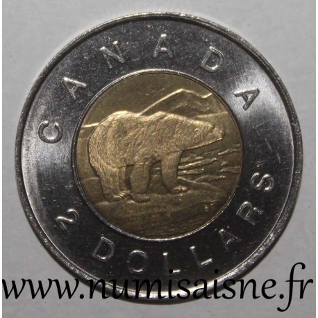 CANADA - KM 270 - 2 DOLLAR 1996 - Polar bear