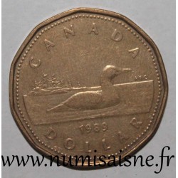 CANADA -  KM 157 - 1 DOLLAR 1989 - Common loon