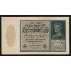 DEUTSCHLAND - PICK 72 - 10 000 MARK - 19/01/1922