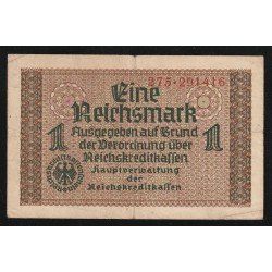 ALLEMAGNE - PICK R136a - 1 REICHSMARK - 1940-45