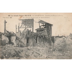 51600 - PERTHES LES HURLUS - LA GRANDE GUERRE 1914-15-16 - APRES LE BOMBARDEMENT