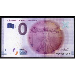 FRANKREICH - Komitat 37400 - AMBOISE - LEONARDO DA VINCI - VITRUVIANISCHER MANN - 2016-2