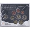 ALLEMAGNE - Coffret 9 pièces euro 2021 G - Karlsruhe - 2 euro Sachsen-Anhalt