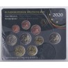 ALLEMAGNE - Coffret 9 pièces euro 2020 G - Karlsruhe - 2 euro Schloss Sanssouci