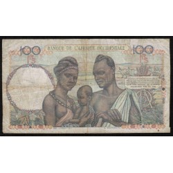 FRENCH WEST AFRICA - PICK 40 - 100 FRANCS - 27/12/1948