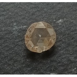 DIAMANT - ROSA SCHLIFF - 1,20 KARAT - 6,8 X 7,5 MILLIMETER - 0,24 GRAMM