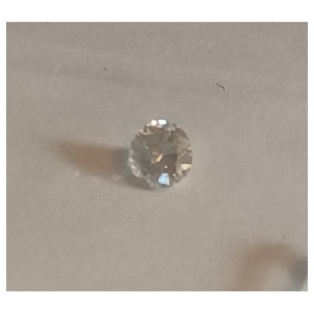 DIAMANT - 0.10 CARAT  - 2.7 MILLIMETRE - 0.02 GRAMMES - issu de bijoux