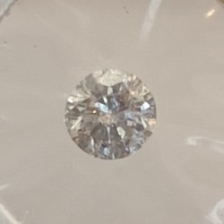 DIAMANT - 0.27 CARAT  - 5 MILLIMETRE - 0.06 GRAMMES