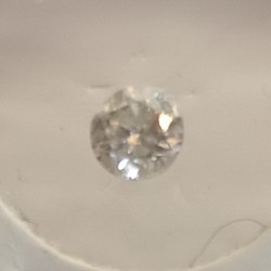 DIAMANT - 0.22 CARAT  - 4 MILLIMETRE - 0.05 GRAMMES