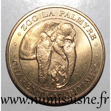 17 - LES MATHES - ZOO DE LA PALMYRE - ELEPHANTS - MDP - 2004