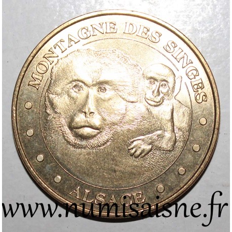 County 67 - KINTZHEIM - APES MOUNTAIN - Monnaie de Paris - 2010