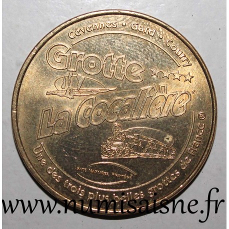 30 - COURRY - GROTTE DE LA COCALIERE - TRAIN - Monnaie de Paris - 2010