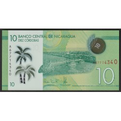 NICARAGUA  - 10 CORDOBAS - 08/04/2019 - POLYMER