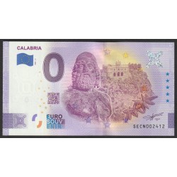 ITALIEN - REGION KALABRIEN - SOUVENIR 0 EURO NOTE - 2021-3