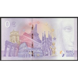 ITALIE - BILLET DE 0 EURO SOUVENIR - 700 ANS DE DANTE ALIGHIERI - 2021-1