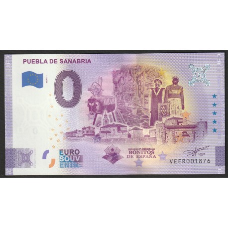 ESPAGNE - BILLET DE 0 EURO SOUVENIR - SANABRIA - 2020-1