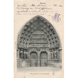 KOMITAT 51000 - REIMS - KLEINES PORTAL DER KATHEDRALE