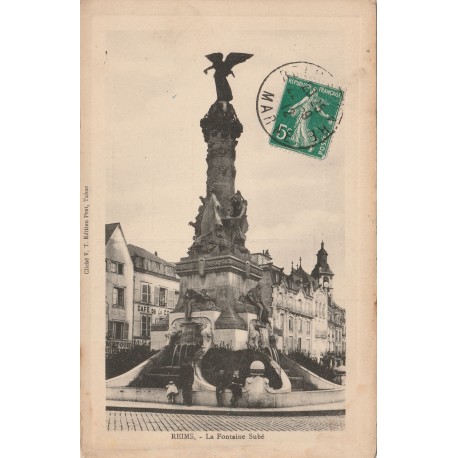 County 51000 - REIMS - THE SUBE FOUNTAIN