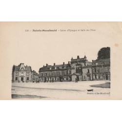 51800 - SAINTE-MENEHOULD - CAISSE D'ÉPARGNE ET SALLE DES FÊTES