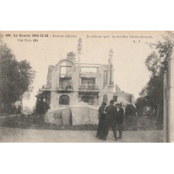 51250 - SUIPPES - LA GUERRE 1914-15-16 - LE CHÂTEAU APRES LES TERRIBLES BOMBARDEMENTS