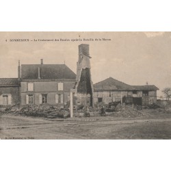 51320 - SOMMESOUS - LE CROISEMENT DES ROUTES APRES LA BATAILLE DE LA MARNE