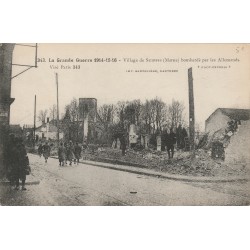 County 51250 - SUIPPES - THE GREAT WAR 1914-15-16 - VILLAGE BOMBED BY THE GERMANS