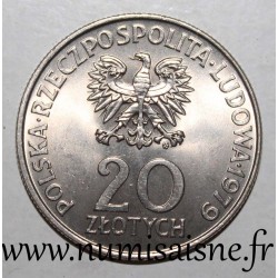 POLEN - Y 99 - 20 ZLOTYCH 1979 - Internationales Jahr der Kinder