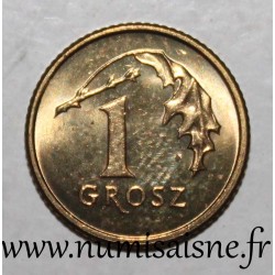 POLOGNE - Y 276 - 1 GROSZ 2010