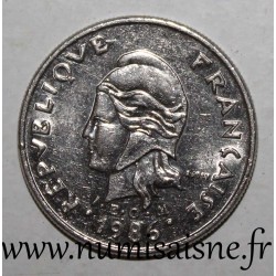 POLYNESIE FRANCAISE - KM 8 - 10 FRANCS 1986