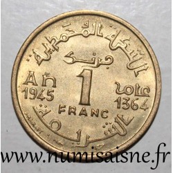 MAROC - Y 41 - 1 FRANC 1945 - AH 1364