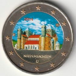 GERMANY - KM 334 - 2 EURO 2014 - LOWER SAXONY - COLOR