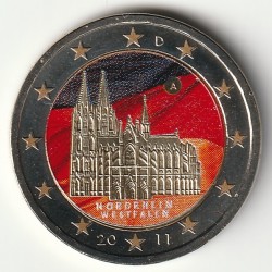 GERMANY - KM 293 - 2 EURO 2011 - WESTPHALEN - COLOR