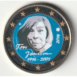 FINLANDE - KM 194 - 2 EURO 2014 - TOVE JANSSON - COULEUR