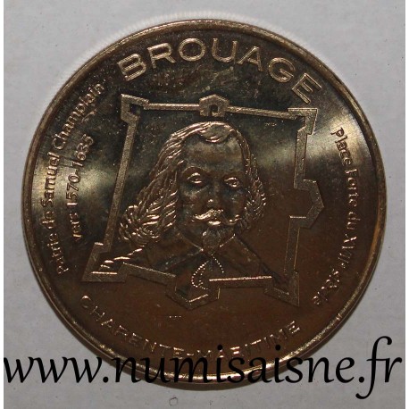 17 - HIERS BROUAGE - Patrie de Samuel Champlain - Monnaie de Paris - 2012