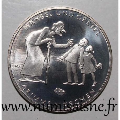 GERMANY - KM 328 - 10 EURO 2014 - Hansel and Gretel - Grimm's fairy tales